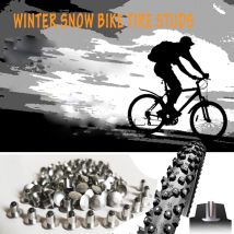 300 pz 6.5mm/0.26 "borchie per pneumatici in alluminio punte per Mountain Bike borchie invernali per grasso bici montaggio pneumatici perni da neve punte in metallo duro