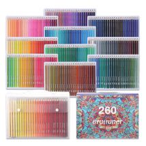 Brutfuner 48/72/120/160/180/260 Farben Professionelle Holz Farbige Bleistifte Öl Skizze Bleistift Set Für Schule Zeichnung Kunst Liefert