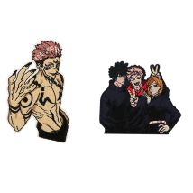 DIY Anime Badges Embroidery Patch Applique Ironing Clothing Sewing Supplies Decorative Patches