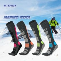 1 paar Merino Wolle Winter Warme Kompression Socken herren Frauen Für Snowboarden Wandern Klettern Ski Outdoor Sport Socken Lange Thermische Socken