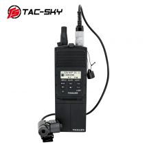 TAC-SKY Tactical AN/PRC 148 Walkie Talkie Modell Dummy Case Virtual Box + Taktischer PTT-Adapter AN/PRC PTT 6-Pin U94 PTT