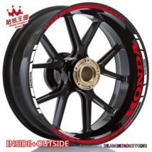 Für honda cbr600rr cbr1000rr cbr300r cbr500r cb1000r cb650r vfr1200 800 nc700 cb1100 Rad aufkleber reflektierende Felgen aufkleber