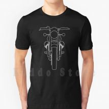 1970s Moto Guzzi 850-T Outline Graphic ( White ) T Shirt Men Cotton Cotton S-6xl Moto Guzzi 850 Classic Iconic Vintage Oldtimer
