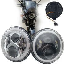Per Honda CB400 CB500 CB1300 Hornet 250 600 900 VTEC VTR250 Accessori moto Faro principale da 7 pollici CON fascio alto/basso.