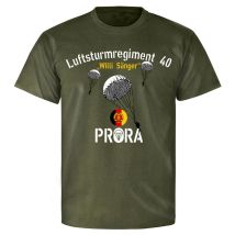 Luftsturmregiment 40 Prora DDR KSK Parachutists Willi Sanger T-Shirt. Sommer Baumwolle Kurzarm O-ansatz Mens T Shirt Neue S-3XL