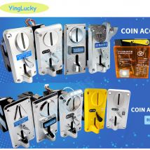 Electronic Coin Acceptor CPU for Arcade Video Games Vending Machines Multi-Use Select Massage Chair Part with Wire