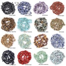 Natürliche Mischung Unregelmäßige Freeform Chip Kies Perlen Indien Achate Tigerauge Perlen Für Schmuck Machen 3-5-8-12mm Diy Armband 16''