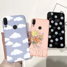 Lavender Phone Case For Huawei Nova 3i Cases Flower Back Cover For Huawei Nova 3i Coque nova3i INE-LX1 Soft Silicone Bumpers