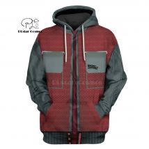 Zurück in die Zukunft Teil Marty 3d hoodies/Sweatshirt frauen männer lustige Harajuku langarm streetwear Halloween cosplay bekleidung