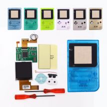 DIY-Teile GBP LCD-Bildschirm-Kits Konsole Shell-Gehäuseknöpfe für Game Boy Pocket Backlight