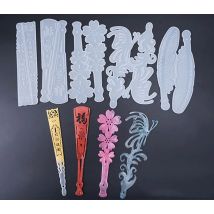 DIY Kristall Fan Silikon Form Casting Anhänger Charme, Der Form Hand Handwerk Epoxy Harz Formen Schmuck, Die Entdeckungen Accessarie