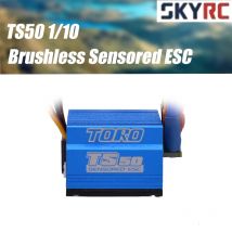 SkyRC TS50 50A ESC senza spazzole con sensore di supporto BEC 6V/2A Motore brushless sensorless per buggy 1/10 e auto da turismo