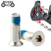 MUQZI 2 pezzi bici acciaio inossidabile M5 Jockey vite pulegge bullone deragliatore posteriore guida bullone ruota MTB parti ciclismo su strada