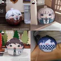 Kokichi Oma Nagito Komaeda Hinata Hajime Cute Mini Plush Dango Anime Keychain Keyring Pendant Cosplay