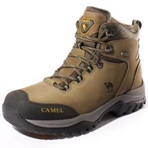 GOLDEN CAMEL Waterproof Hiking Shoes Men and Women Outdoor Anti-Slip Climbing Trekking Shoes for Men 2023 Leather Hiking Boots