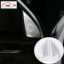 2 uds estilo de coche puerta estéreo altavoz Tweeter cubre pegatinas embellecedoras para BMW X1 F48 2016 2017 2018 2019 2020 2021 accesorios para automóviles