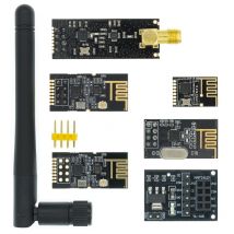 NRF24L01 + modulo di trasmissione dati wireless 2.4G 2.4GHz NRF24L01 versione di aggiornamento NRF24L01 + PA + LNA 1000 metri GT24 per Arduino