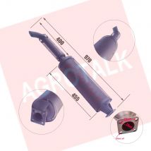 Stille Rohr wie abgebildet für Jinma Traktor JM254 JM284 / JM454