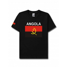 Republic of Angola Angolan mens t shirt 2017 jerseys nation team tshirt 100% cotton t-shirt gyms clothing tees country flags AGO