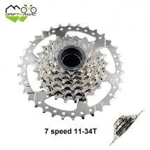 DRIFT MANIAC 7 Speeds Freewheel 11-34T 7 Spd Epoch Sprocket For E-bike Electric Bicycle Screw On