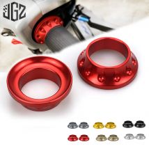 Paar Motorrad CNC Aluminium Lenkergriffe Griffverbindungsabdeckung freigelegt verziert für Vespa GTS 125 250 300 Zubehör