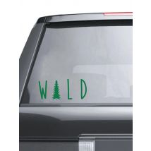 Wild Tree Vinyl Decal Sticker , Nature Decals Sticker For Car Window Laptop Computer MacBook Decor