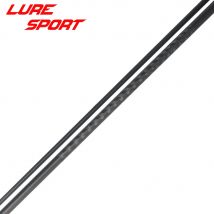 LureSport 2 Sets 2,4 m 2,7 m Mattfarbe Carbonstange leer mit 20 cm X Kreuz Carbon M Power Rod Building Component Repair DIY