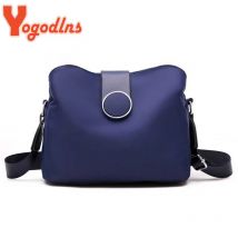 Yogodlns einfache Nylon Umhängetasche Frauen Freizeit wasserdichte Umhängetasche Shopping Lady Handtasche Reise Licht kleine Tasche Geldbörse Sack