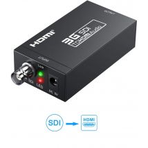 Convertitore da SDI a HDMI Adattatore audio video da BNC a HDMI Adattatore HD 3G da SDI a HDMI e DC 5V 1A per monitor HDTV