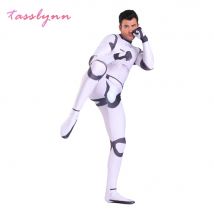 Game Star Cosplay Costumes Imperial Stormtrooper Cosplay for Men Boys Halloween Costumes for Adults Imperial Army Jumpsuits