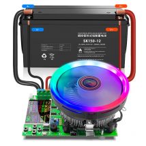 2,4 "4 Draht DC USB Tester Elektronische Last 18650 Batterie Kapazität Monitor Entladung Ladung Power Bank Meter Versorgung Checker APP