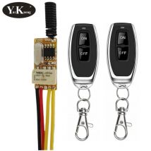 3,7 V Tiny RF Fernbedienung Schalter 433 315 4,2 V 4,5 V 5V 6V 7,4 V 9V 12V Kleinen Relais Kontaktieren Drahtlose Schalter KEINE COM NC Mini RX TX 315 43