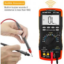 BTMETER BT-770N Multimeter Auto/Manual Range Digital Avometer Universal Meter 6000 Zählt Mit Selbst-Verriegelung Schutz