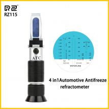 RZ-refractómetro anticongelante automotriz, medidor de prueba de agua de vidrio fluido de batería, Urea Adblue, punto de congelación, RZ115