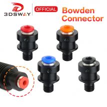 3DSWAY Pneumatische Anschlüsse Fitting PTFE Rohr Abnehmbare Schnell Jointer Koppler Hotend DIY Bowden Remote Direct 3D Drucker Teile