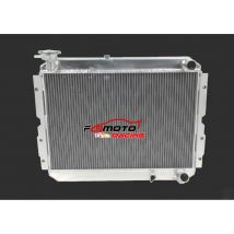 Radiatore da corsa interamente in alluminio a 3 file per Toyota Landcruiser Serie 60 HJ60 HJ61 HJ62 MT Manuale