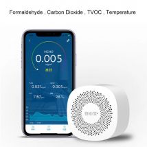 Luft Qualität Monitor Digital CO2 Detektor Telefon APP Monitor Formaldehyd Kohlendioxid Luft Analysator Test Maschine Detektor