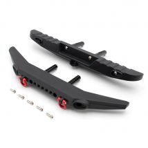KYX Racing Nylon Vorne und Hinten Bumper Set für 1/10 RC Crawler Auto Traxxas TRX-4 TRX4
