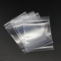 30-100 teile/beutel Transparente Ziplock Plastiktüten Schmuck Wiederverschließbare Aufbewahrungsbeutel Vakuum Aufbewahrungsbeutel Poly Klare Beutel Großhandel