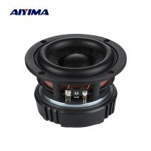AIYIMA 1PC 4,5 zoll Subwoofer Lautsprecher Hifi 4/8 Ohm 50W Fiberglas Becken Tiefe Bass Bookself
