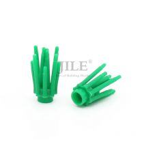 50pcs Moc Plant Stem Grass Cluster Bush with 11 Stems DIY Building Brick Blocks City Street Garden View Compatible Assembles Toy