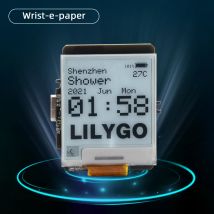 LILYGO® TTGO 1.54 Inch Wrist E-paper ESP32 4MB FLASH WIFI/Bluetooth for Arduino