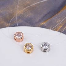 Luxury AAA Zircon Necklace For Women Invisible Chain Clavicle Transparent Fishline Choker Pendant On Line Neck High Quality