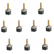 10PCS Walkie Talkie Potenziometro Interruttore di Controllo del Canale per GP328 GP338 GP340 GP360 HT750 HT1250 HT1550 Radio