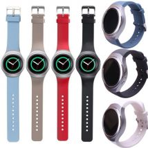 Sport Replacement Watchband For Samsung Gear S2 R720 Strap Silicone Pure Color Straps For SM-R720 Smartwatch Bracelet Correa