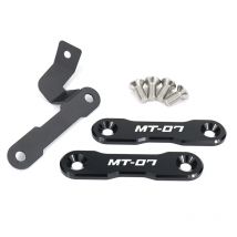 Fit For Yamaha FZ07 MT-07 2014 -2018 2019 2020 2021 2022 2023 2024 2025 Rear Passenger Peg Holes Cover Footpeg Block Off Plate