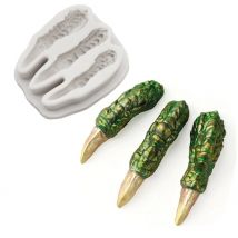 Artigli di dinosauri pasqua stampo in Silicone torta fondente cioccolato caramelle strumenti di decorazione
