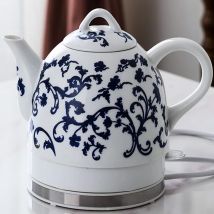 220V 1L Mini Elektrische Wasserkocher Haushalt Keramik Tragbare Wasser Kochendem Topf Auto-off Mini Multi Herd