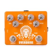 Caline CP-70 High Chief Overdrive & Clear Boost 2-in-1 Guitar Effect Pedal True Bypass Electric Guitar Parts & Accessories