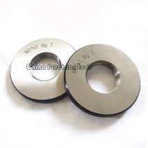 Metric thread ring gauge set 6g M18 M20 M22 M24 M25 M26 M27 M30 go nogo Fine screw thread gage M18X1.5 M18X1 M20X1.5 24X1 M26X1